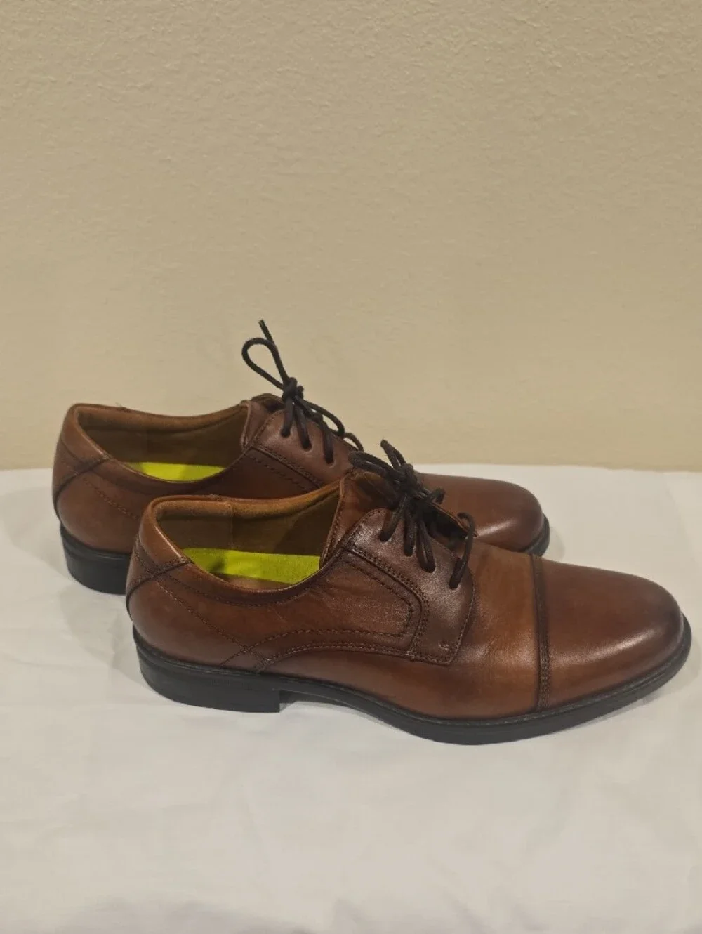 Florsheim Brown Cap-Toe Oxford Dress Shoes
